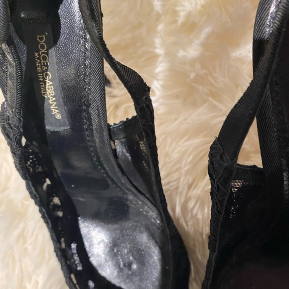Dolce & Gabbana lace heels - Picture 11 of 13